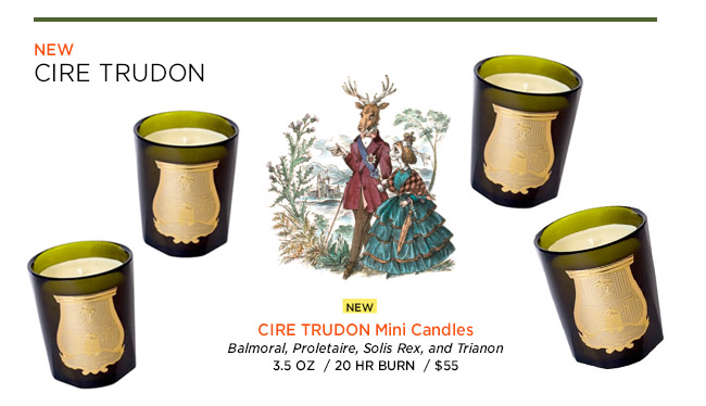 Mini Candles from CIRE TRUDON are here!