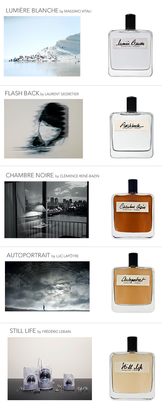 Olfactive Studio - Lumiere Blanche, Flashback, Chambre Noir, Autoportrait, Still Life 